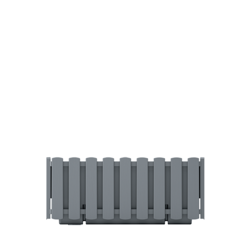 Balkony plant box BOARDEE FENCYCASE W, stone gray