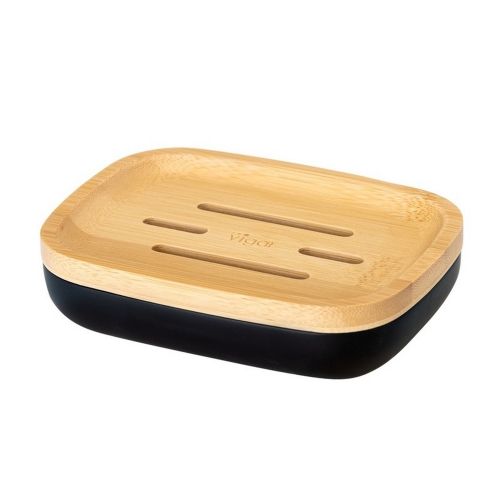 Сапунерка VIGAR BOX ZENSE, черен