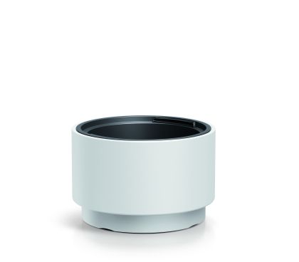 HEOS L Кашпа със саксия 30см. бял