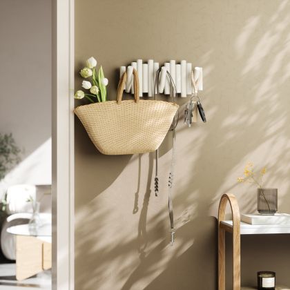 UMBRA PICKET RAIL HOOK WHITE