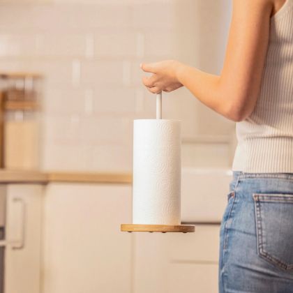 VIGAR TAULA BAMBOO Стойка за кухненска хартия, бамбук