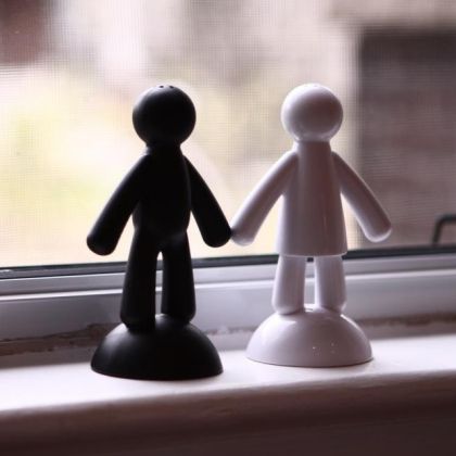 UMBRA BUDDY SALT & PEPPER BLK/WHT