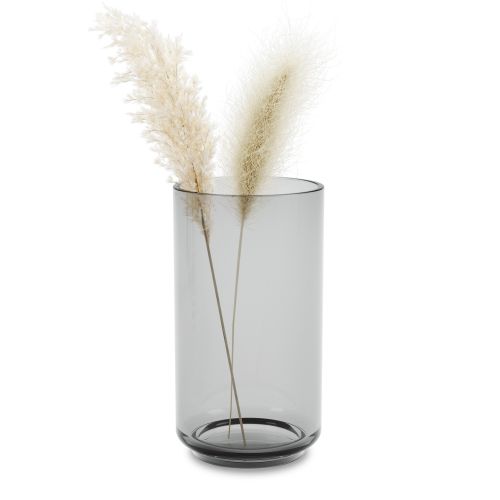 UMBRA LAYLA VASE MEDIUM SMOKE