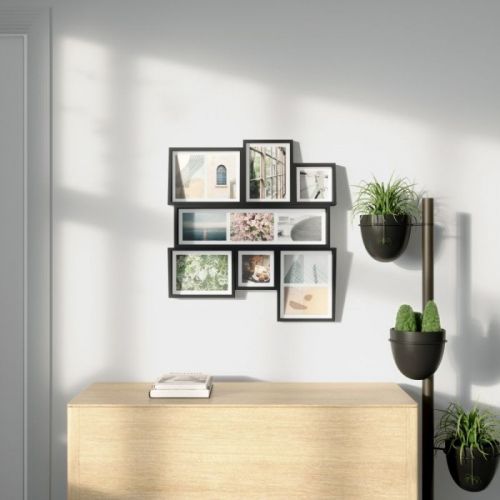 UMBRA EDGE MULTI WALL  Стенно пано за снимки, черен