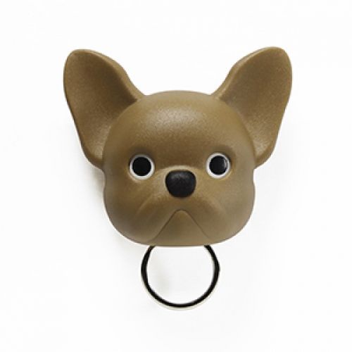 QUALY FRENCHY KEY HOLDER BROWN