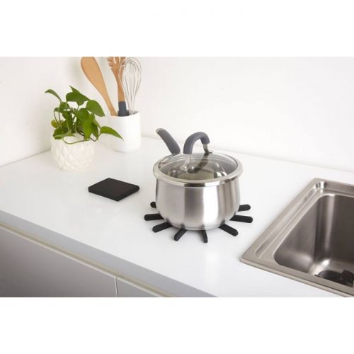 UMBRA FANFARE TRIVET 2PC 1/8 BLACK