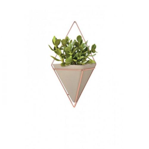 UMBRA TRIGG WALL  LG  CONC/COPP