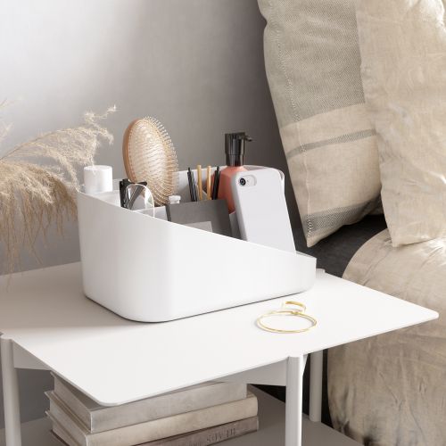 UMBRA GLAM COSMETIC ORGANIZER WHT/GRY
