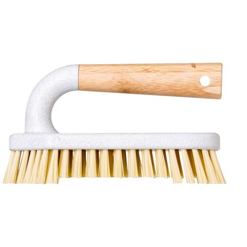 VIGAR ZEROLINE BAMBOO Четка с твърди влакна с бамбукова дръжка, сив / бамбук