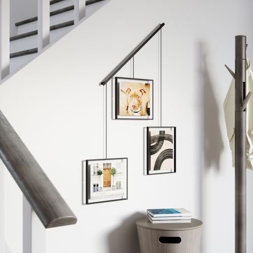 UMBRA EXHIBIT 3OP 8x10 Set of 3 BLACK
