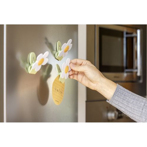 VIGAR FLORGANIC  Комплект от 4 бр. магнитни клипса, бял