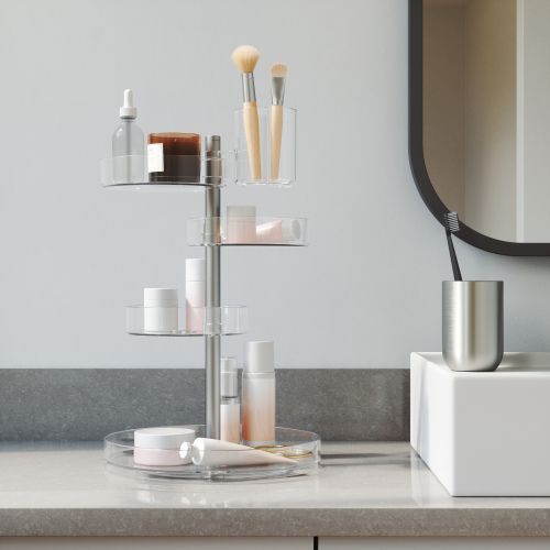 UMBRA PIROUETTE ORGANIZER CLR/NKL