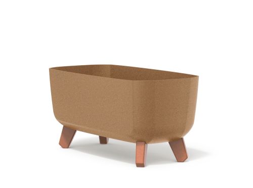 Flower pot GRACIA CASE ECO WOOD, ECO naturo