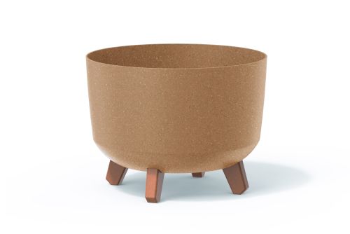 Flower pot GRACIA ECO WOOD STANDARD, eco naturo