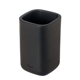 VIGAR BOX ZENSE BLACK TOOTHBRUSH HOLDER
