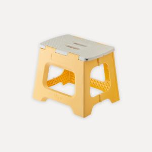 VIGAR COMPACT SPRING YELLOW FOLDABLE 27CM STOOL
