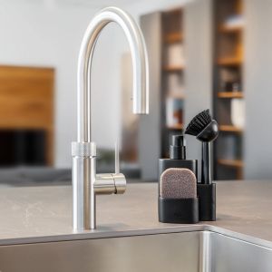 VIGAR POCKET 3 PC. BLACK SINK CADDY SET