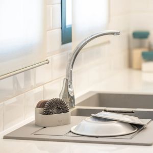 VIGAR POCKET BEIGE DOUBLE SPONGE HOLDER