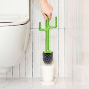 Четка за тоалетна VIGAR CACTUS, зелен