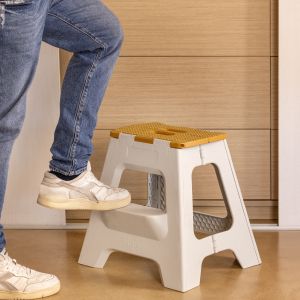 VIGAR COMPACT 2 STEP GREY BAMBOO ON TOP FOLDABLE 40CM 