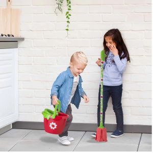 Детски сет VIGAR LADYBUG - кофа и моп, калинки