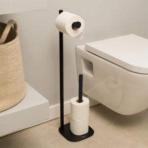 VIGAR ZENSE TOILET PAPER ROLL HOLDER WITH STORAGE 