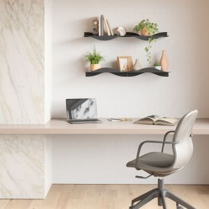 UMBRA SURF SHELF (SET OF 2) BLACK