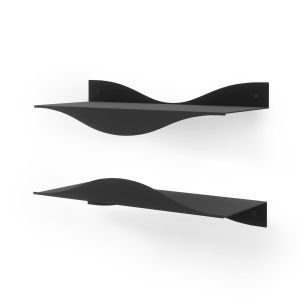 UMBRA SURF SHELF (SET OF 2) BLACK