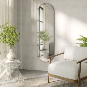 UMBRA HUBBA PILL MIRROR 62x18  TITANIUM