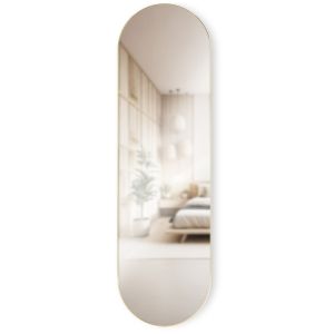 UMBRA HUBBA PILL MIRROR 62x18  BRASS