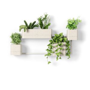 UMBRA CUBIKO WALL PLANTER SAND