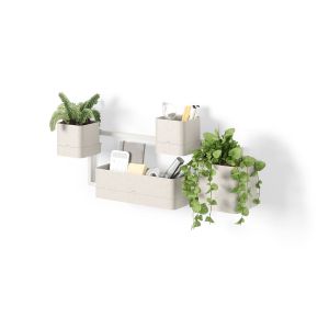 UMBRA CUBIKO WALL PLANTER SAND