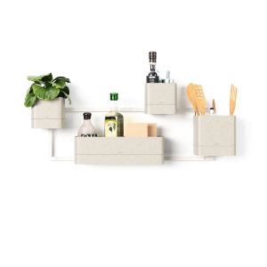 UMBRA CUBIKO WALL PLANTER SAND