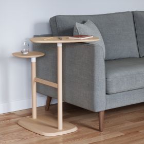 SWIVO SIDE TABLE NATURAL