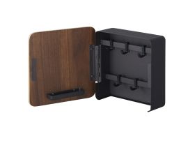 YAMAZAKI RIN Square Magnetic Key Cabinet BR