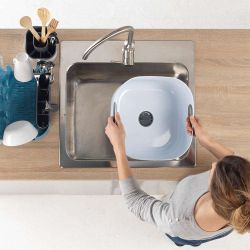 Съд за миене на прибори и чинии VIGAR RENGØ, бял