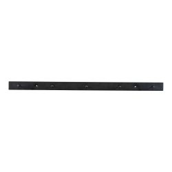 House Nordic Vita Coat rack, steel, black, 70x4 cm