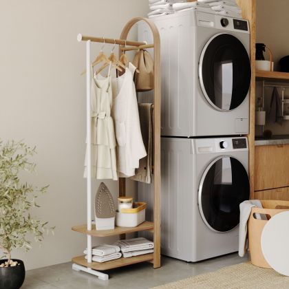 UMBRA BELLWOOD COAT RACK WHT/NAT