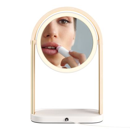 UMBRA BELLWOOD VANITY MIRROR  WHT/NAT