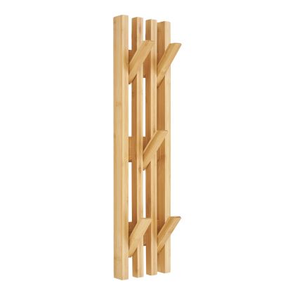House Nordic Ember Coat Rack, bamboo, natural, 14x60 cm