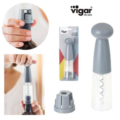 VIGAR MAID Тирбушон с голяма стъпка на винта, сив