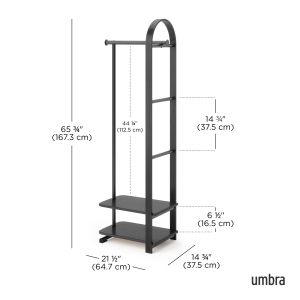 Стояща за закачалка / щендер UMBRA BELLWOOD, черен