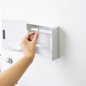 YAMAZAKI Tower Square Шкафче органайзер за ключове, бял