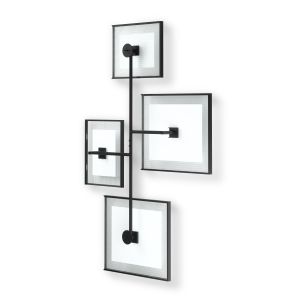 UMBRA FLUTE WALL GALLERY PD BLACK