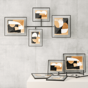 UMBRA FLUTE WALL GALLERY PD BLACK