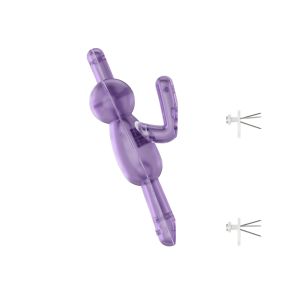 UMBRA BUDDY BUDDY PIN-POINT HOOK (3)  ASSTGEM
