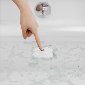 UMBRA BLOOM DRN/HAIR CATCH WHITE