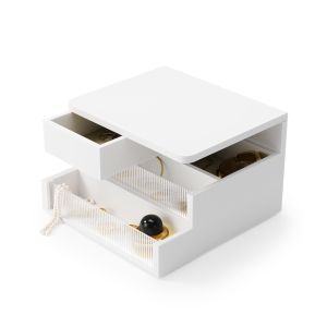 UMBRA MALIBU STORAGE BOX WHITE