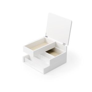 UMBRA MALIBU STORAGE BOX WHITE