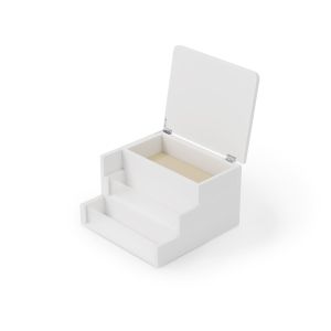 UMBRA MALIBU STORAGE BOX WHITE